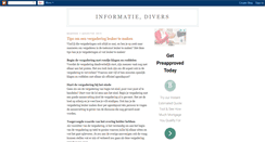 Desktop Screenshot of informatieblog.blogspot.com