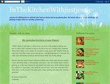 Tablet Screenshot of inthekitchenwithjustjessie.blogspot.com