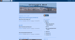 Desktop Screenshot of guayaquilmas.blogspot.com