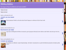 Tablet Screenshot of biblioaldric.blogspot.com