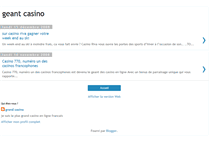 Tablet Screenshot of geant-casino770.blogspot.com