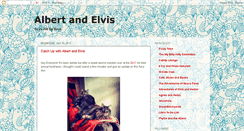 Desktop Screenshot of albertandelvis.blogspot.com