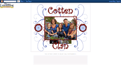 Desktop Screenshot of cottenclan.blogspot.com