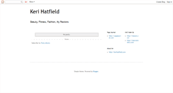 Desktop Screenshot of kerihatfield.blogspot.com