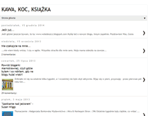 Tablet Screenshot of kawa-koc-ksiazka.blogspot.com