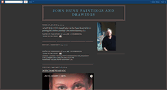 Desktop Screenshot of johnhunnpaintings.blogspot.com