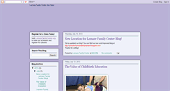 Desktop Screenshot of lamazefamilycenterannarbor.blogspot.com