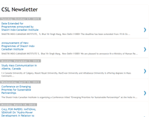 Tablet Screenshot of cslnewsletter08.blogspot.com