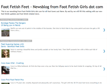 Tablet Screenshot of foot-fetish-feet.blogspot.com