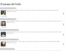 Tablet Screenshot of elparquedelfraile.blogspot.com