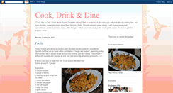 Desktop Screenshot of cookdrinkdine.blogspot.com