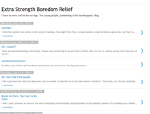 Tablet Screenshot of boredomrelief.blogspot.com