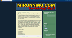 Desktop Screenshot of mirunning.blogspot.com