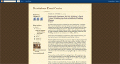 Desktop Screenshot of brookstoneeventcenter.blogspot.com