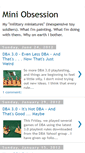 Mobile Screenshot of miniobsession.blogspot.com