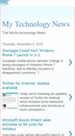 Mobile Screenshot of my-techno-news.blogspot.com