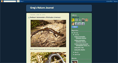 Desktop Screenshot of greg-nature-journal.blogspot.com