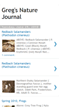 Mobile Screenshot of greg-nature-journal.blogspot.com