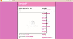 Desktop Screenshot of planetahilda.blogspot.com