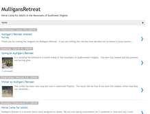 Tablet Screenshot of mulligansretreat.blogspot.com