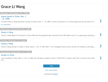 Tablet Screenshot of graceliwang.blogspot.com