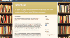 Desktop Screenshot of bibliofillip.blogspot.com