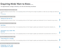 Tablet Screenshot of enquiring-minds.blogspot.com