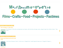 Tablet Screenshot of marthamoopette.blogspot.com