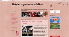 Desktop Screenshot of musicasparaasradios.blogspot.com