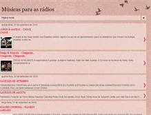 Tablet Screenshot of musicasparaasradios.blogspot.com