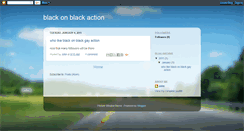 Desktop Screenshot of blackonblackaction.blogspot.com