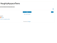 Tablet Screenshot of naughtymyspaceteens.blogspot.com