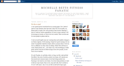 Desktop Screenshot of michellebettsfitnessfanatic.blogspot.com