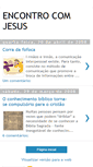 Mobile Screenshot of encontrocomjesus.blogspot.com