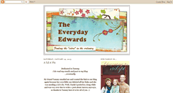 Desktop Screenshot of everydayedwardsfamily.blogspot.com