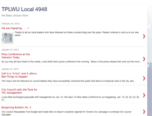 Tablet Screenshot of libraryworkersunion.blogspot.com