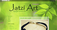 Desktop Screenshot of jatzi-art-pulseras.blogspot.com