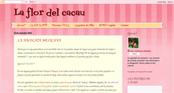 Desktop Screenshot of laflordelcacau.blogspot.com