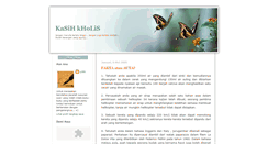 Desktop Screenshot of kasihkholis.blogspot.com