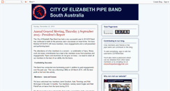 Desktop Screenshot of elizabethpipeband.blogspot.com