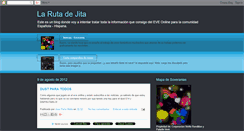 Desktop Screenshot of larutadejita.blogspot.com