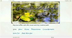 Desktop Screenshot of nomadicnotebook-patty.blogspot.com