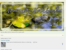 Tablet Screenshot of nomadicnotebook-patty.blogspot.com
