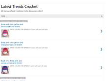Tablet Screenshot of latesttrendscrochet.blogspot.com