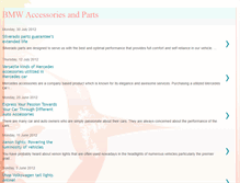 Tablet Screenshot of bmwaccessoriesandparts.blogspot.com