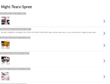 Tablet Screenshot of night-tearx-spree.blogspot.com