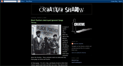 Desktop Screenshot of creativeshadow.blogspot.com