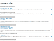 Tablet Screenshot of grandesanelos.blogspot.com
