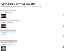 Tablet Screenshot of jayaramfans.blogspot.com