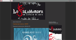 Desktop Screenshot of la-salamandra.blogspot.com